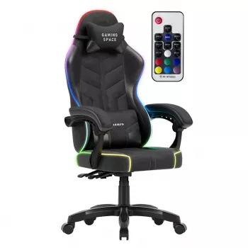 Huzaro Force 2.7 RGB zwarte gamingstoel