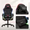 Huzaro Force 2.7 RGB zwarte gamingstoel