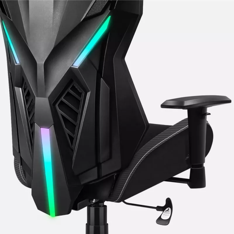 Huzaro Combat 7.6 RGB zwarte gamingstoel
