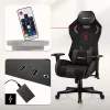 Huzaro Combat 7.6 RGB zwarte gamingstoel