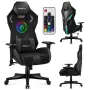 Huzaro Combat 7.6 RGB zwarte gamingstoel