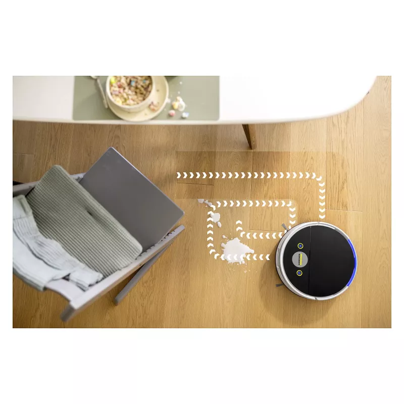 Kärcher RVF 7 Comfort zuigrobot, zakloos, wit, 150 min looptijd