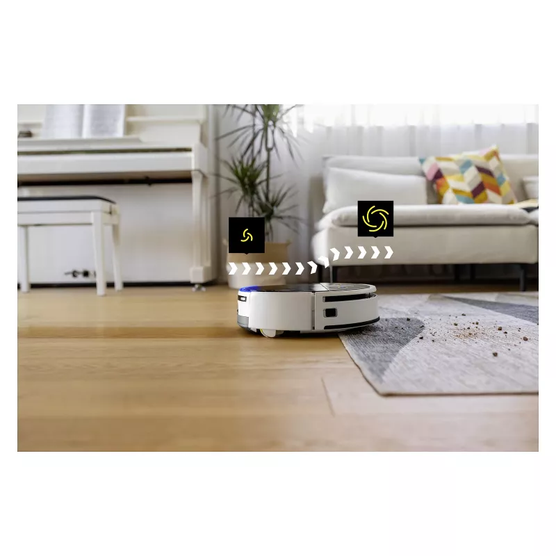 Kärcher RVF 7 Comfort zuigrobot, zakloos, wit, 150 min looptijd