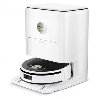 Kärcher RVF 7 Comfort zuigrobot, zakloos, wit, 150 min looptijd
