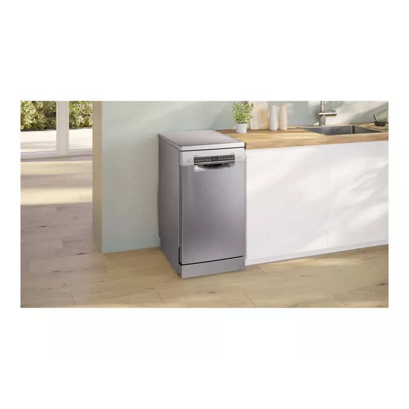 Bosch SPS4HMI13E vrijstaande vaatwasser, 45 cm, energieklasse D, inox