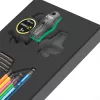 Wera 9740 Hex-Plus L-sleutelset metrisch 9-delig met kogelkop en kleurcodering