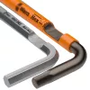 Wera 9740 Hex-Plus L-sleutelset metrisch 9-delig met kogelkop en kleurcodering