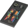 Wera 9740 Hex-Plus L-sleutelset metrisch 9-delig met kogelkop en kleurcodering