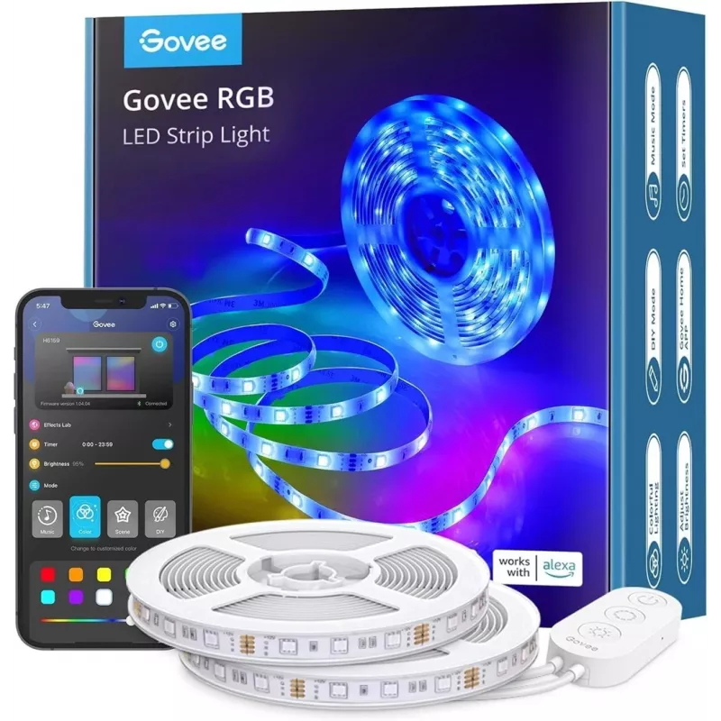 GOVEE H6110 RGB LED-strip - 2x5M