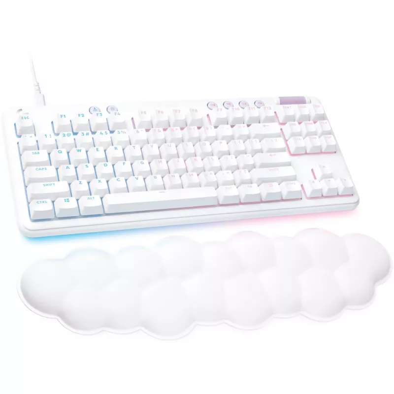 Logitech G G713 TKL Mechanisch Gaming-toetsenbord - White Mist (Aurora Collection)