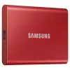 Samsung Portable SSD T7 500GB USB 3.2 Gen 2 metallic red externe solid-state-drive
