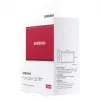 Samsung Portable SSD T7 500GB USB 3.2 Gen 2 metallic red externe solid-state-drive