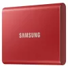 Samsung Portable SSD T7 500GB USB 3.2 Gen 2 metallic red externe solid-state-drive