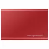 Samsung Portable SSD T7 500GB USB 3.2 Gen 2 metallic red externe solid-state-drive