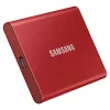 Samsung Portable SSD T7 500GB USB 3.2 Gen 2 metallic red externe solid-state-drive