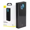 Baseus Amblight powerbank 30000mAh, 4xUSB, USB-C, 65W, zwart