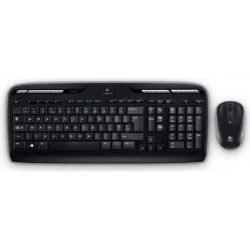 Logitech Wireless Desktop MK330 Spaanse toetsenbord- en muiscombinatie
