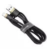 Baseus Cafule Lightning naar USB-A kabel 1m zwart/goud