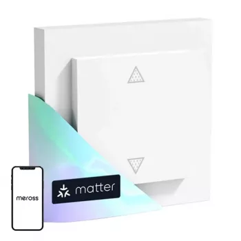 Meross MRS105MA-EU WiFi slimme rolluikschakelaar (Matter)
