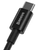 Baseus Superior USB-C naar USB-C kabel 1m zwart 100W snelladen & gegevenssynchronisatie