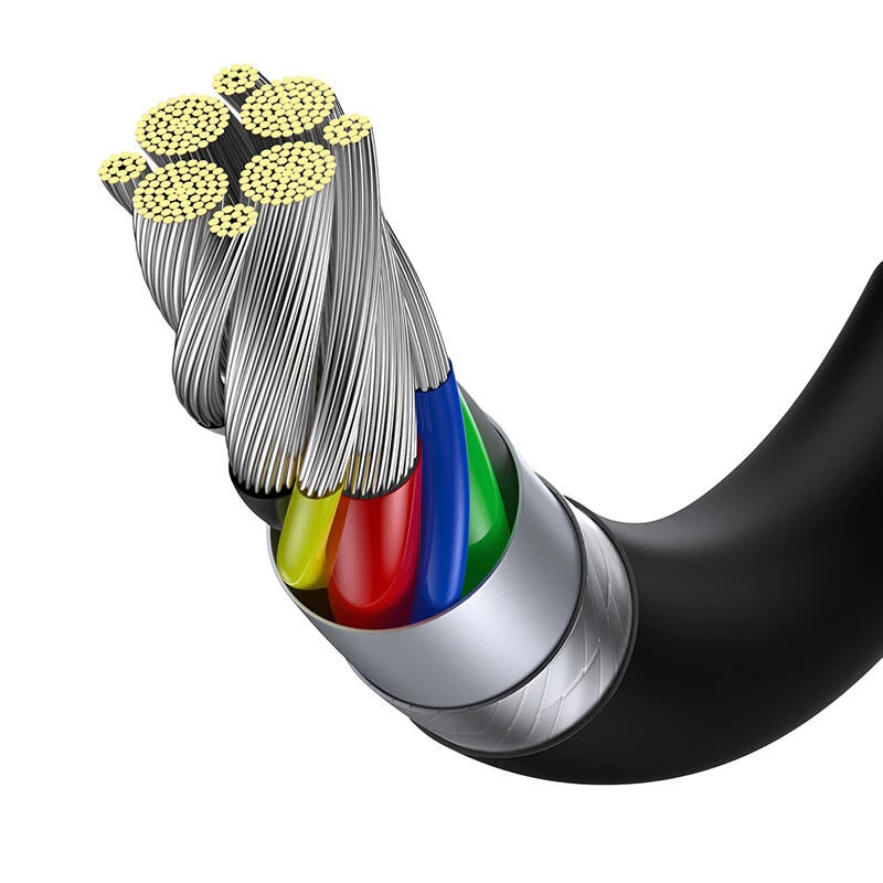 Baseus Superior USB-C naar USB-C kabel 1m zwart 100W snelladen & gegevenssynchronisatie