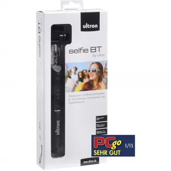Ultron selfiestick telescooparm met Bluetooth-ontspanner