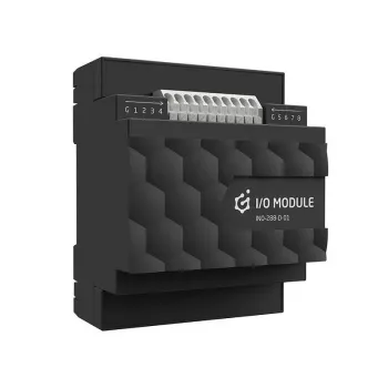 Digitale ingangs- en relaisuitgangsmodule 8 ingangen 8 uitgangen Grenton DIN-rail TF-Bus INO-288-D-01
