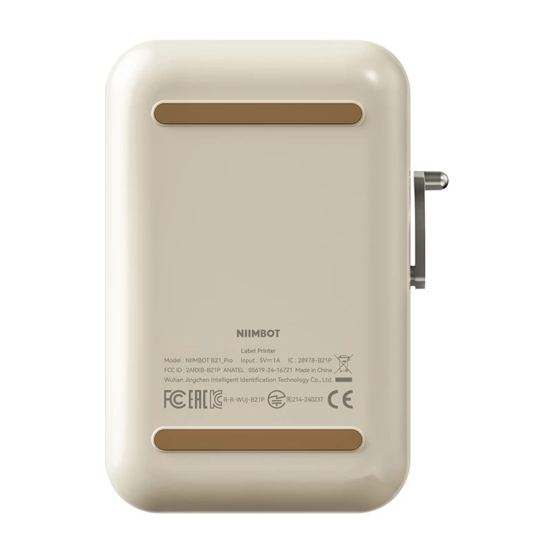 NIIMBOT B21 Pro draagbare labelprinter (crème)
