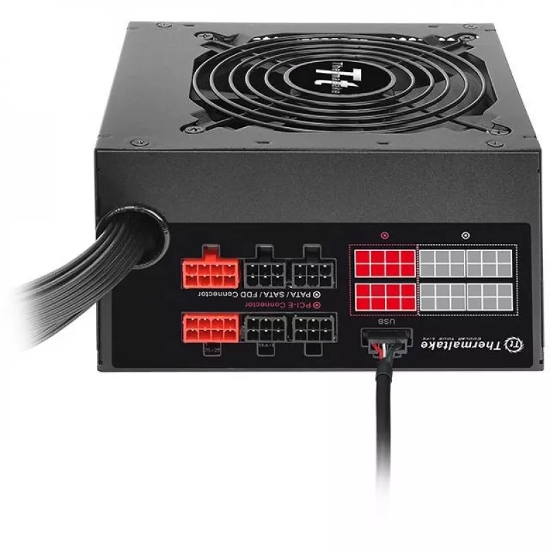 Thermaltake Smart DPS G 600W 80+ Bronze Semi-Modulaire Voeding