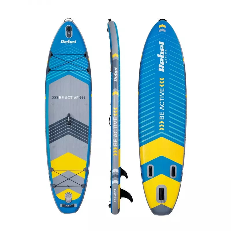 REBEL ACTIVE RBA-4507 Opblaasbaar SUP Board - Blauw
