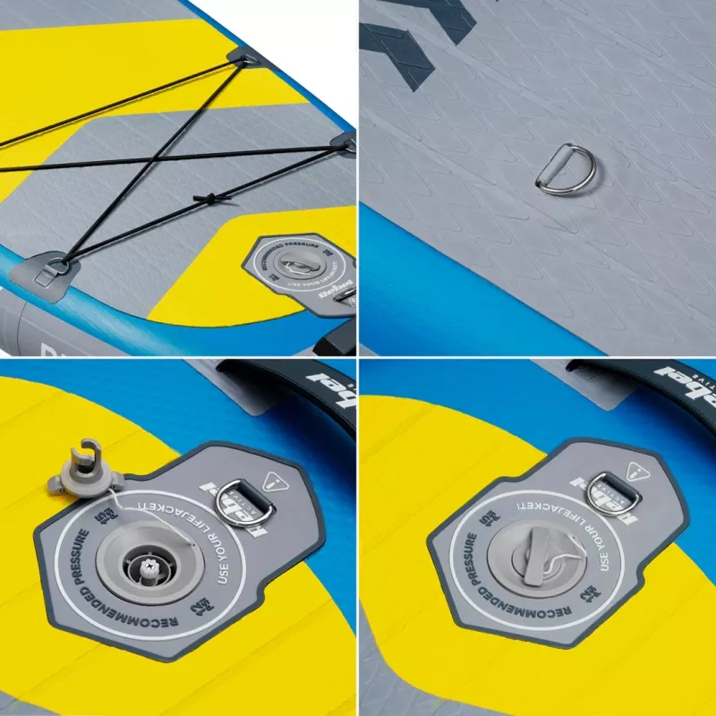 REBEL ACTIVE RBA-4507 Opblaasbaar SUP Board - Blauw