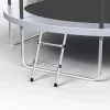 REBEL Active Trampoline PRO 10ft/305 cm met Veiligheidsnet, Zwart/Blauw