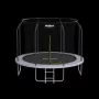 REBEL Active Trampoline PRO 10ft/305 cm met Veiligheidsnet, Zwart/Blauw
