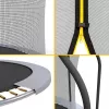 REBEL Active Trampoline PRO 14ft/427 cm met Veiligheidsnet en Ladder