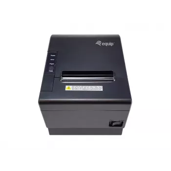 Equip 58/80mm thermische printer voor POS-bonnen met automatisch mes, USB/Bluetooth/WiFi/kassalade-aansluiting, zwart