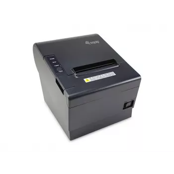 Equip 58/80mm thermische printer voor POS-bonnen met automatisch mes, USB/Bluetooth/WiFi/kassalade-aansluiting, zwart