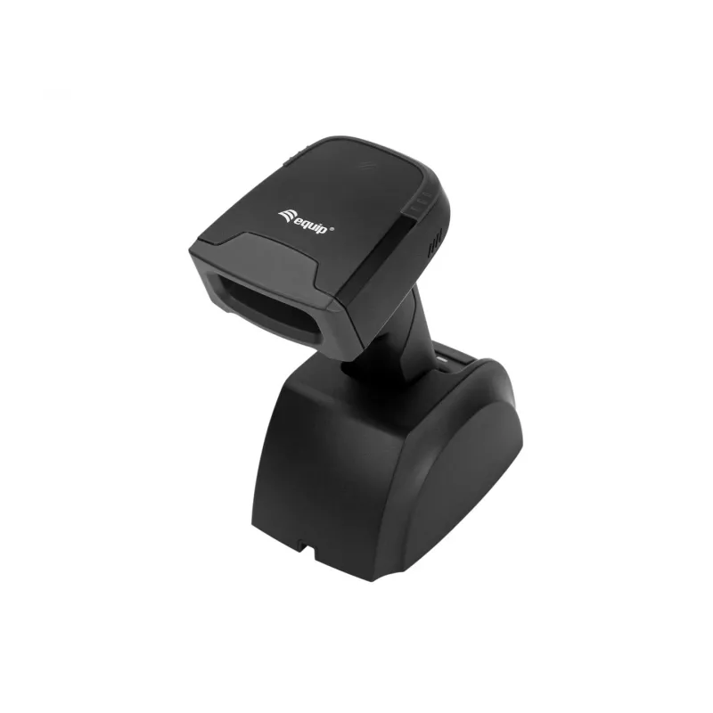 Equip 2D-barcodescanner laser draadloos/2,4GHz+BT+USB grijs