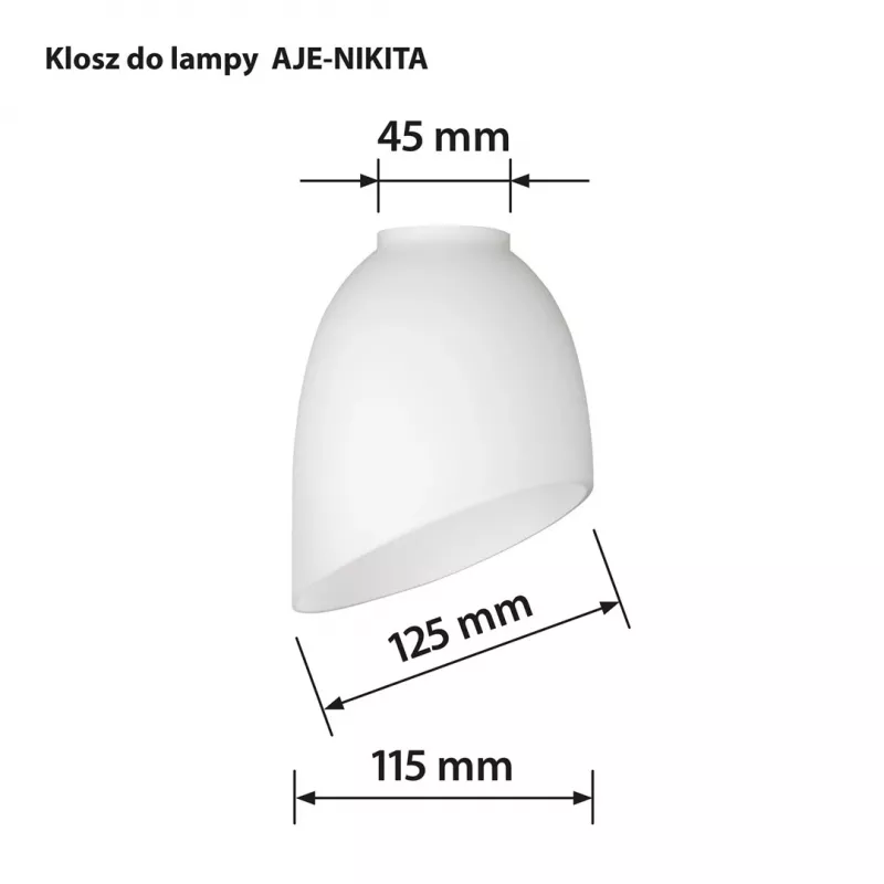 Activejet lampenkap Nikita wit textielweefsel cilindrisch E27 300mm