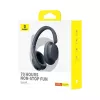 Baseus Bowie D05 draadloze over-ear-koptelefoon Bluetooth 5.3 - zwart