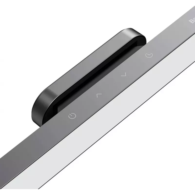 Baseus magnetische traploze bureaulamp met touchpaneel, grijs