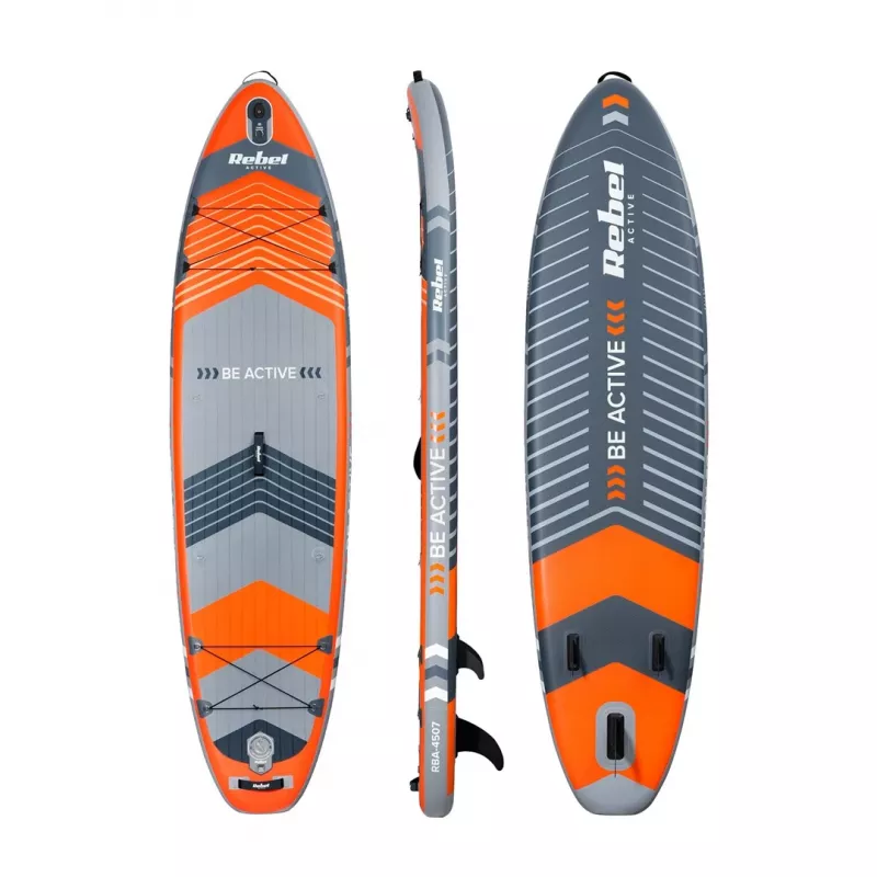 REBEL Active opblaasbaar SUP-board RBA-4507 - oranje 320 cm