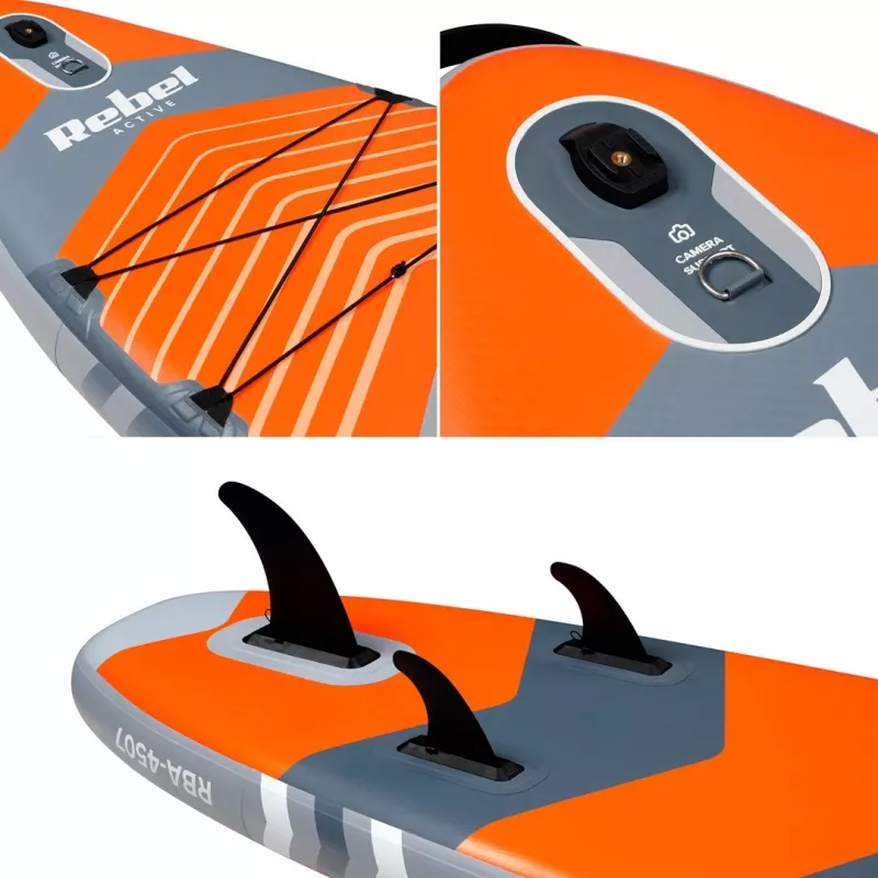 REBEL Active opblaasbaar SUP-board RBA-4507 - oranje 320 cm