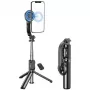 AWEI X51 magnetische selfiestick-statief zwart