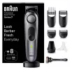Braun BT7420 baartrimmer - all-in-one-trimmer - zwart/grijs