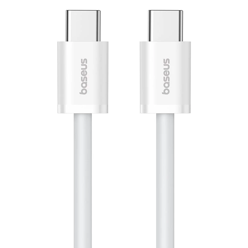 Baseus Superior USB C naar USB C datakabel 1 m 30 W wit