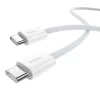 Baseus Superior USB C naar USB C datakabel 1 m 30 W wit