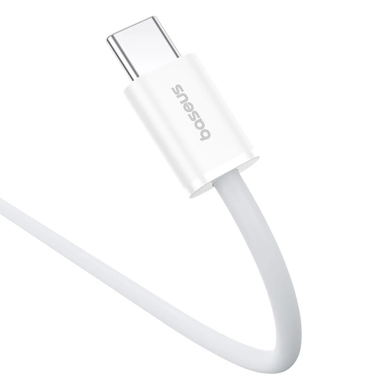 Baseus Superior USB C naar USB C datakabel 1 m 30 W wit