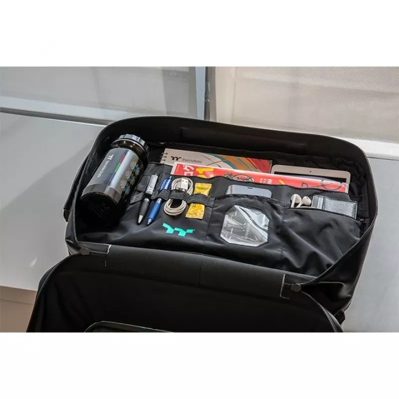 Thermaltake TT100 Urban Waterproof Bike Backpack 20L zwart