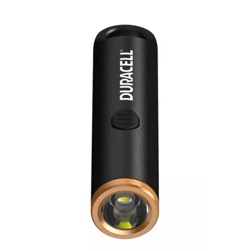 Duracell DK100R sleutellampje 100 lumen oplaadbaar zwart