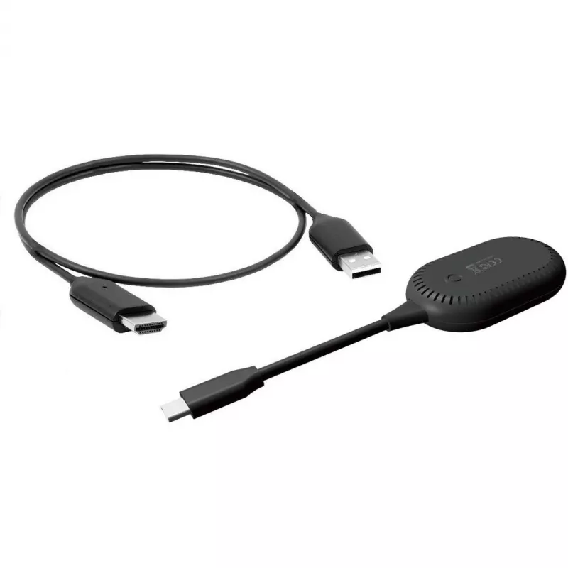 Bluechip Wireless Display Dongle HDMI (NWD6000) USB-C (DP Alt Mode) naar HDMI met USB-A-voeding